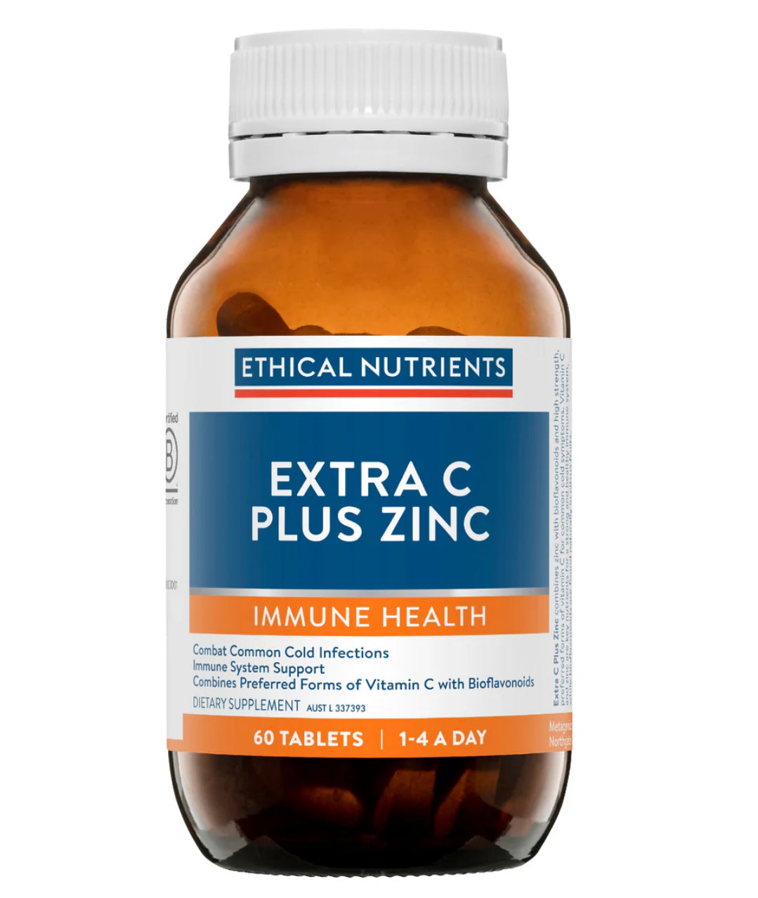 Ethical Nutrients - Extra C Plus Zinc